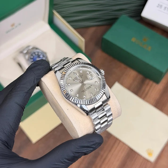 RLX DATEJUST SILVER