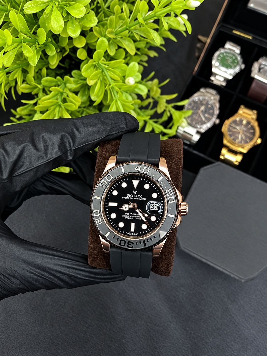 RLX GMT MASTER ROSE GOLD