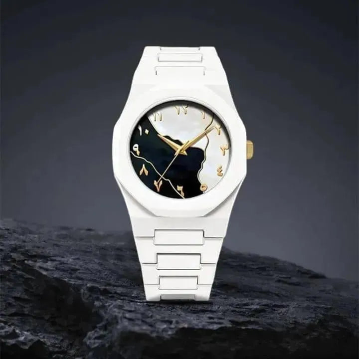 White Marble Dial