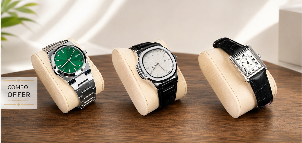 Pack of three watches (PP & 1853 & Cartier)