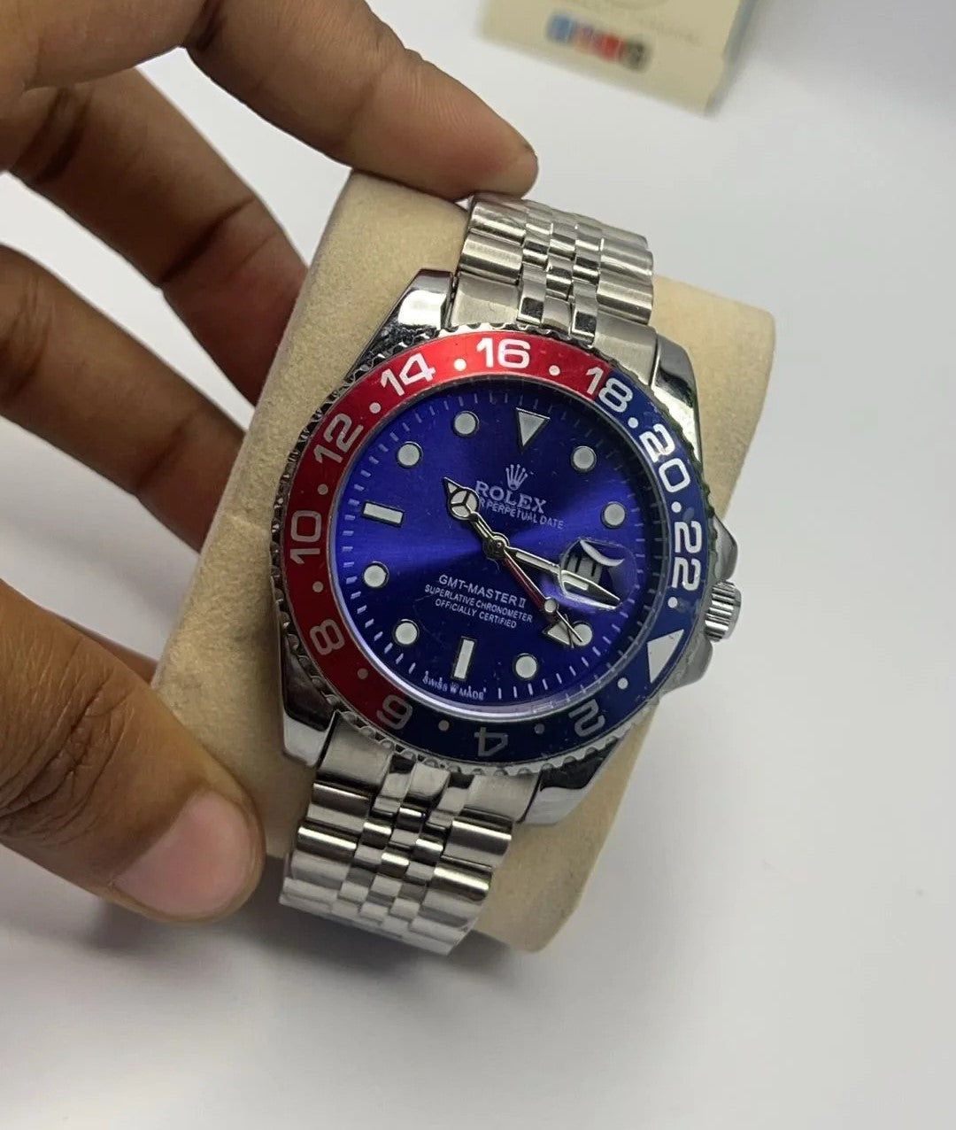 RLX GMT MASTER BLUE