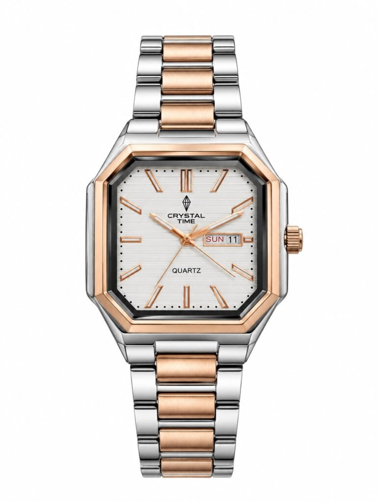 Crystal Day Date watch