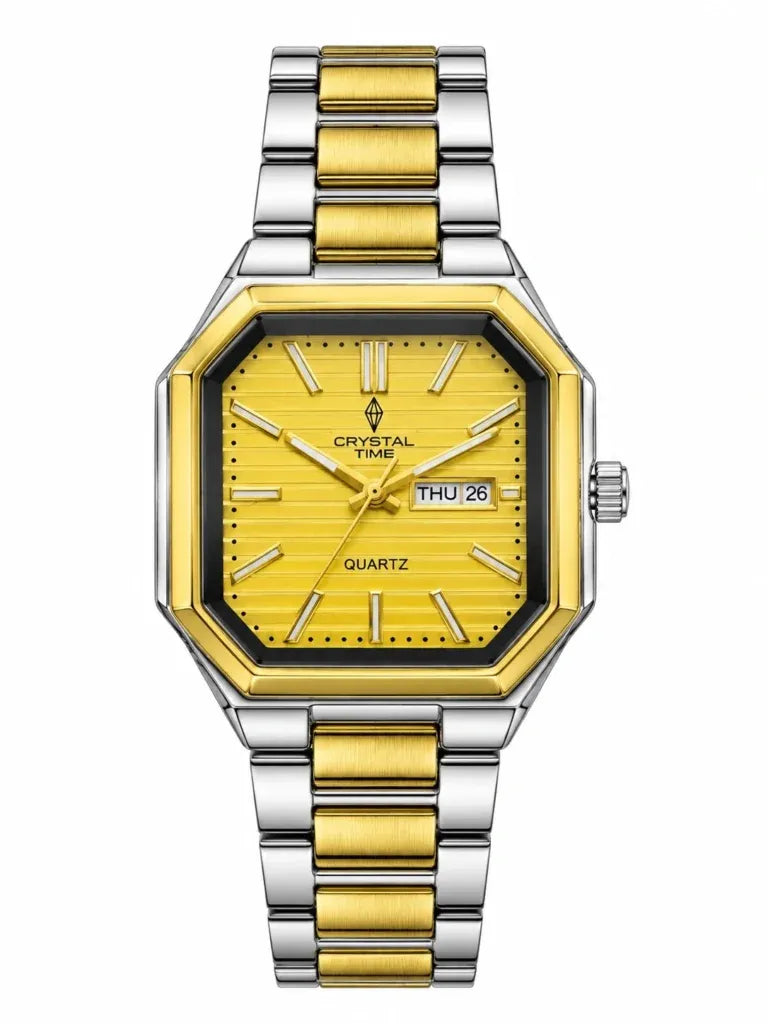 Crystal Day Date watch