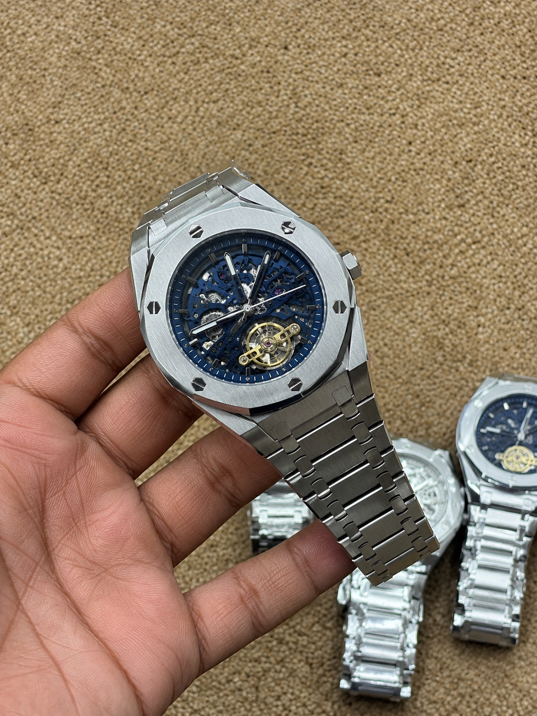 HUBLOT DIAMOND CUT TOURBILLON